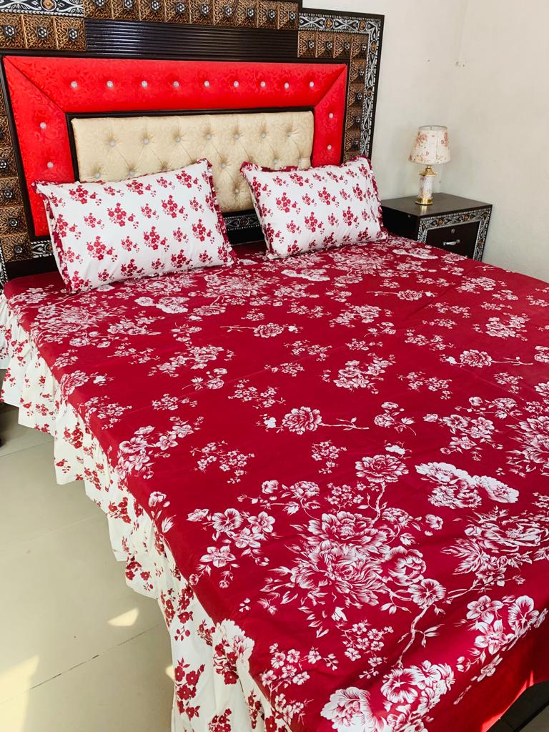 Frill Bedsheet 3-Pcs