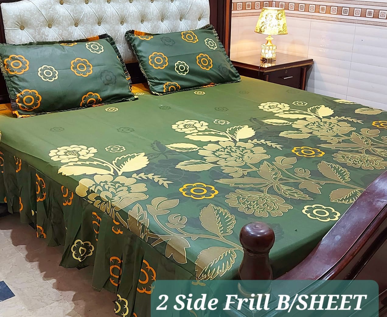 Frill Bedsheet 3-Pcs