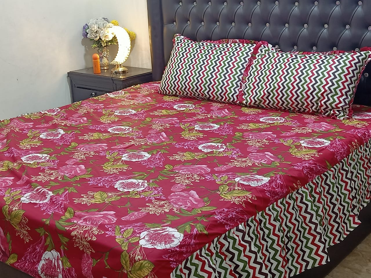 Frill Bedsheet 3-Pcs