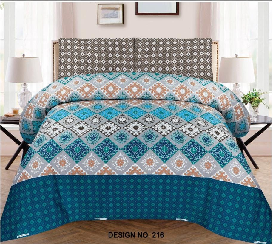 Blue Chest- Bed Sheet