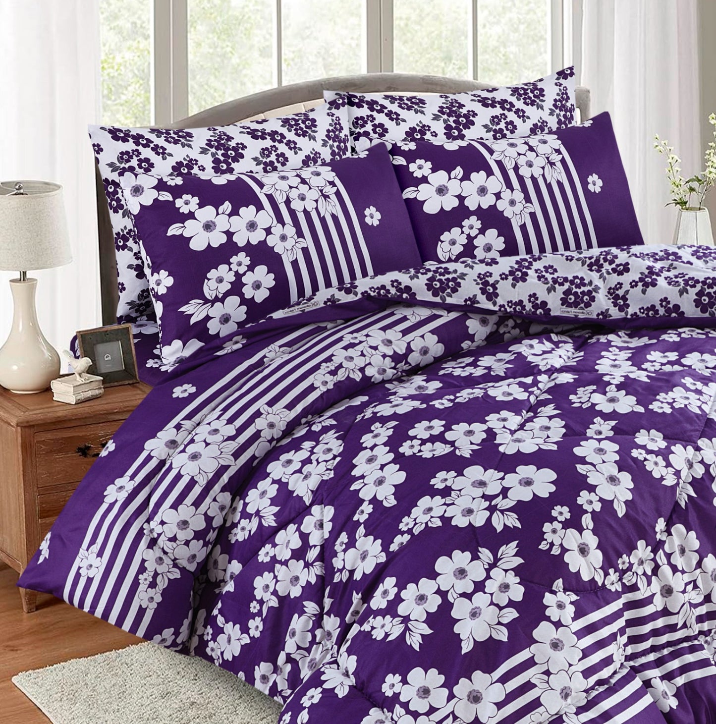 Purple Beech-Quilt Set