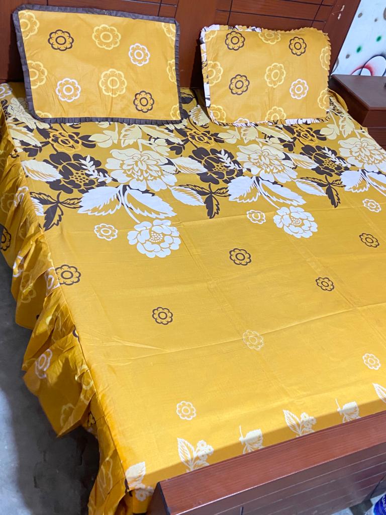 Frill Bedsheet 3-Pcs