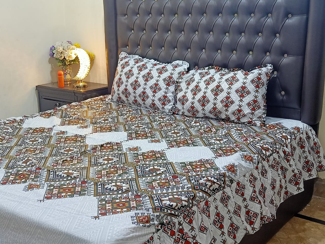 Frill Bedsheet 3-Pcs