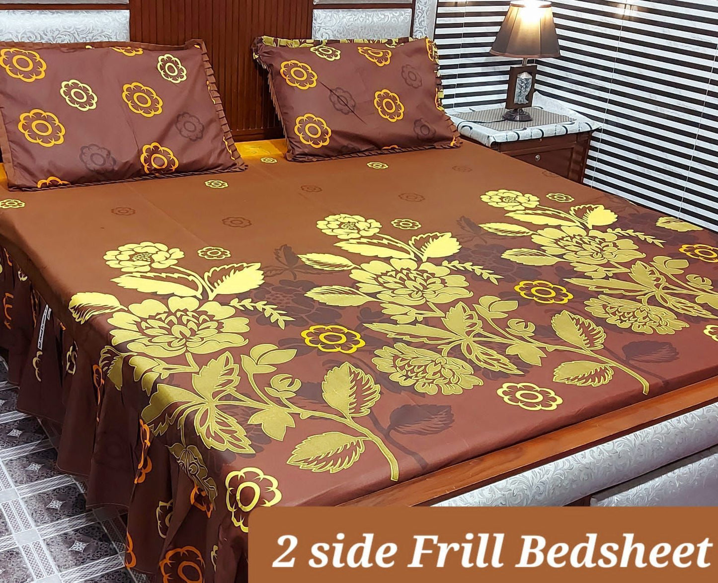 Frill Bedsheet 3-Pcs