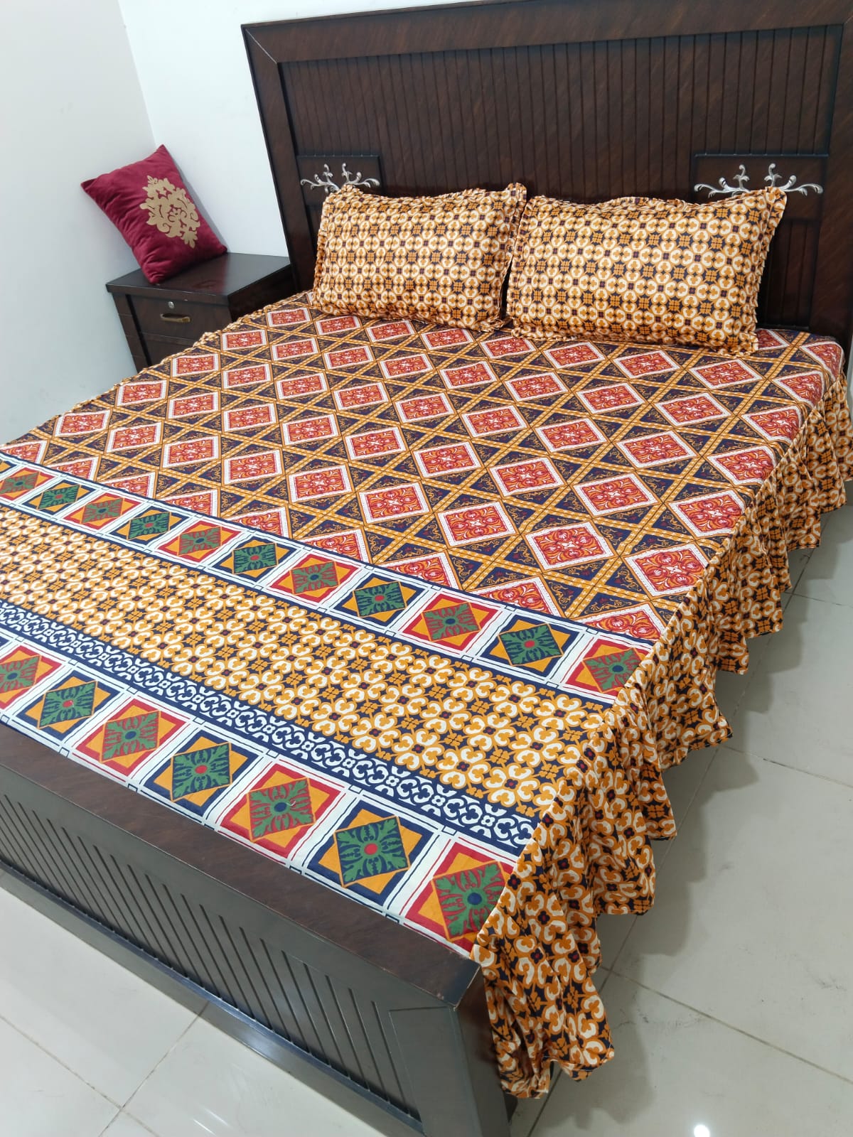 Frill Bedsheet 3-Pcs 6
