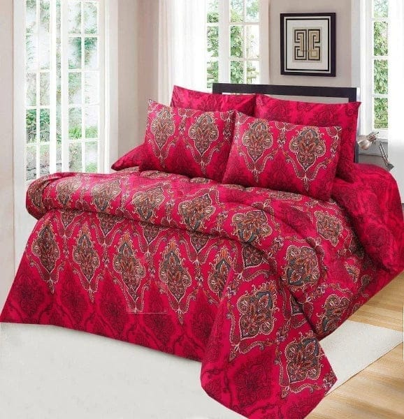 Red Mosaic-Quilt Set