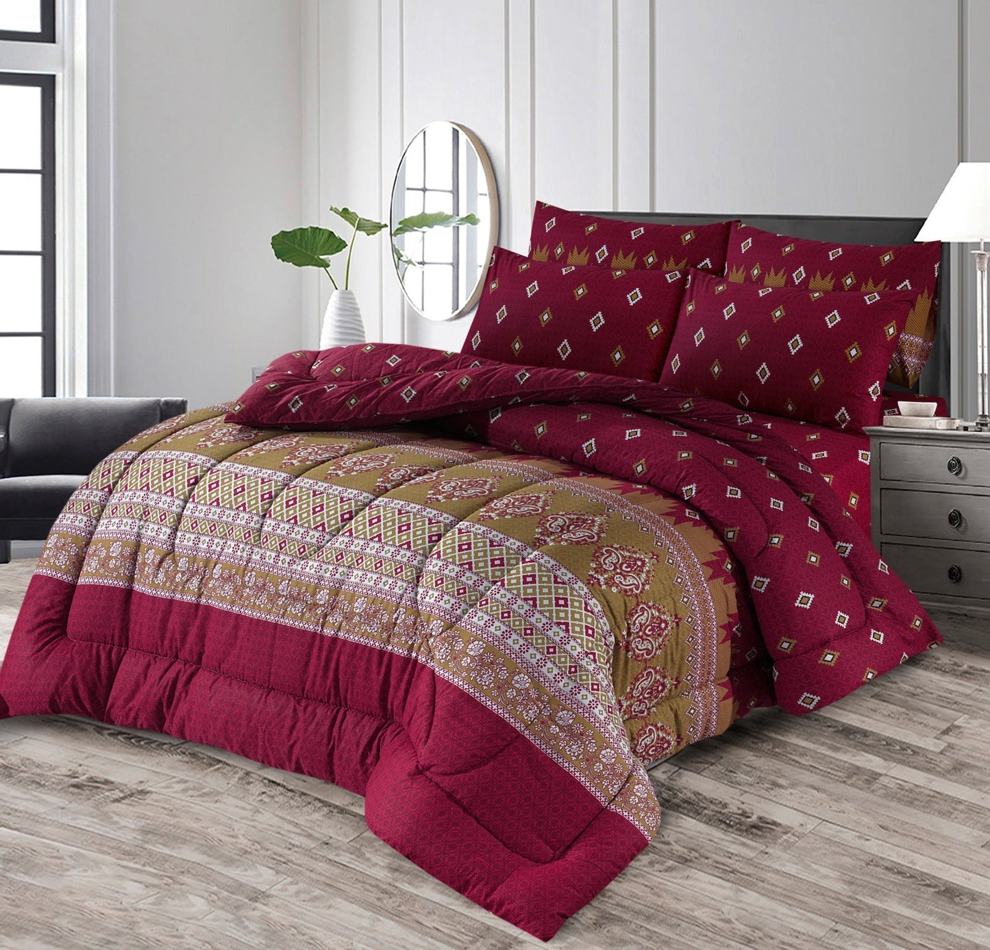 Red Mountain Majesty-Quilt Set