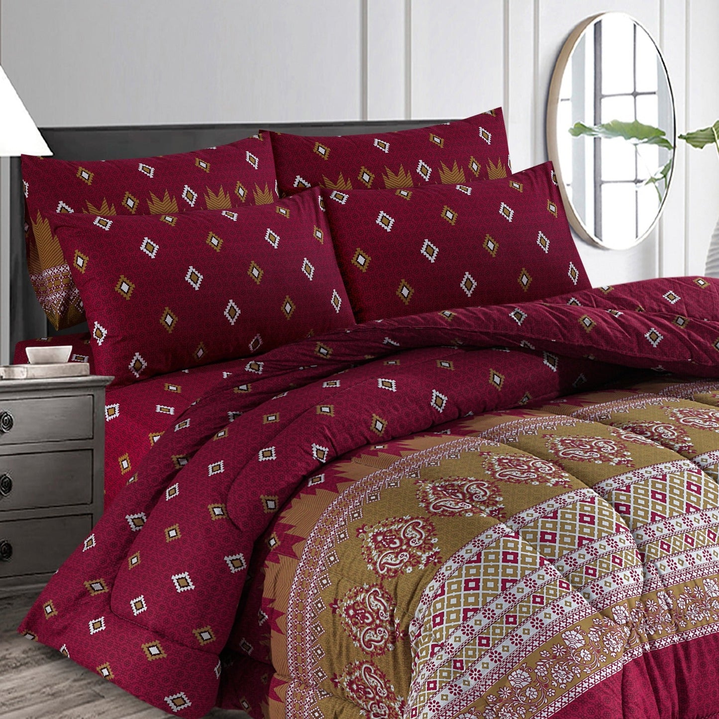 Red Mountain Majesty-Quilt Set