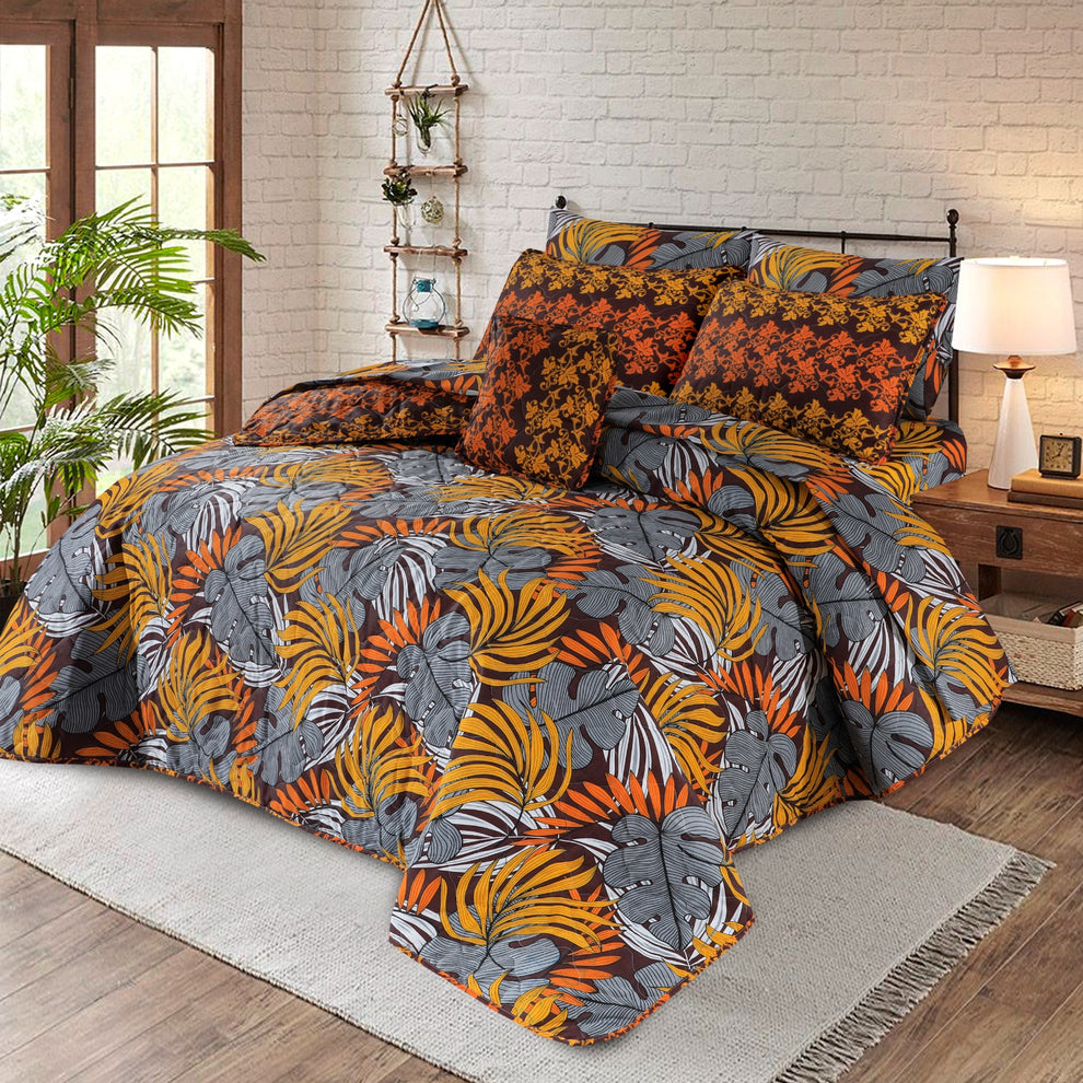 MALT SEA COMFORTER SET- 7 PCS