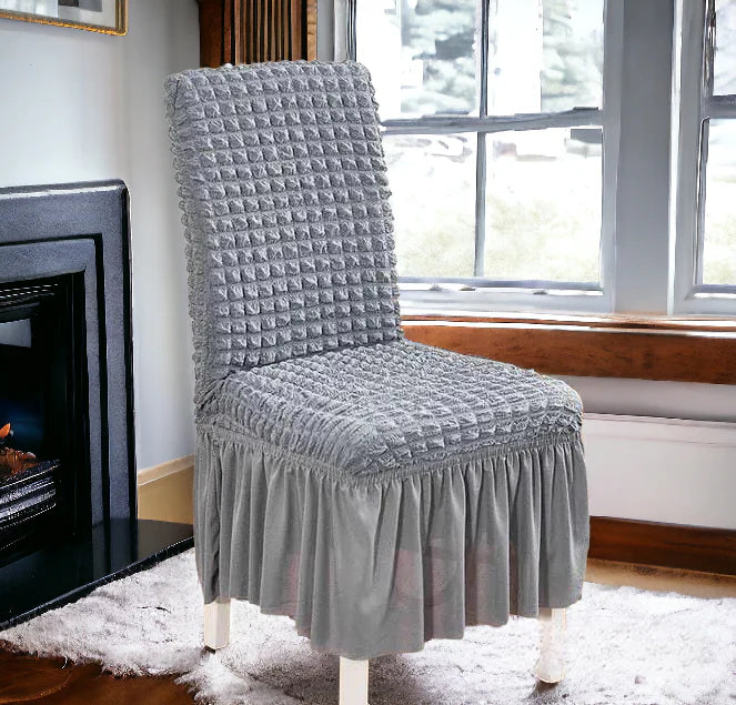 Persian Chair Covers - Metalic Grey