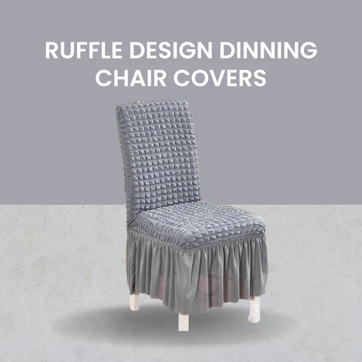 Persian Chair Covers - Metalic Grey