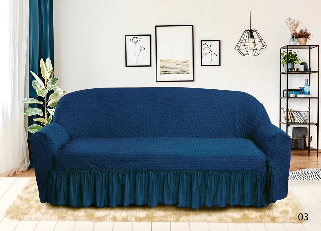 Butterfly Sofa Cover Navy Blue