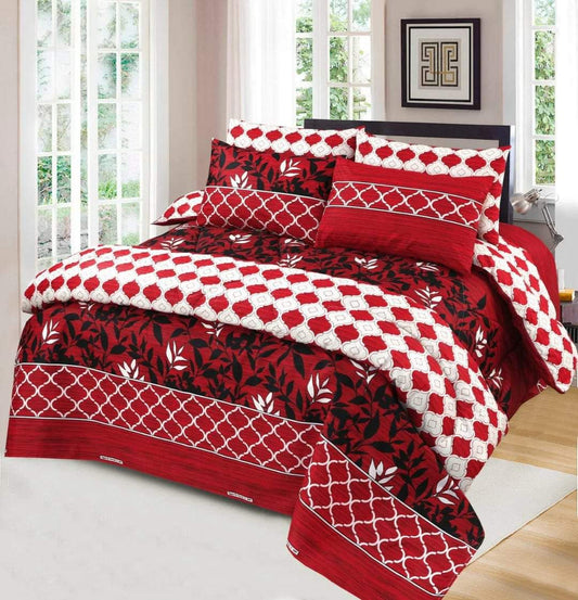 Red Garden-Quilt Set