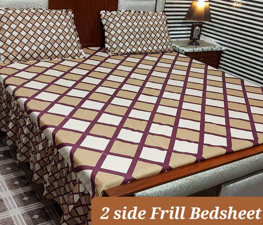 Frill Bedsheet 3-Pcs