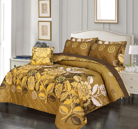 GOLDEN MORNI COMFORTER SET- 7 PCS