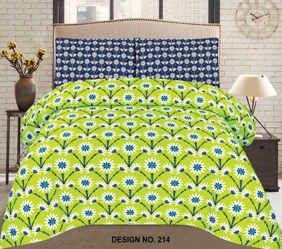 Parrot Square- Bed Sheet