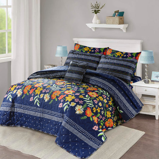 BlOOM BLOOD SUMMER COMFORTER SET- 7 PCS