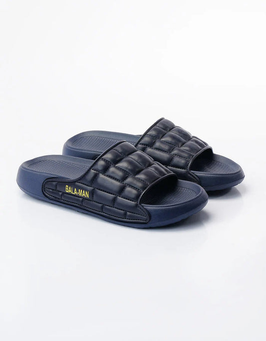 Ballmain Slipper - So Soft & Trending Slippers Navy Blue