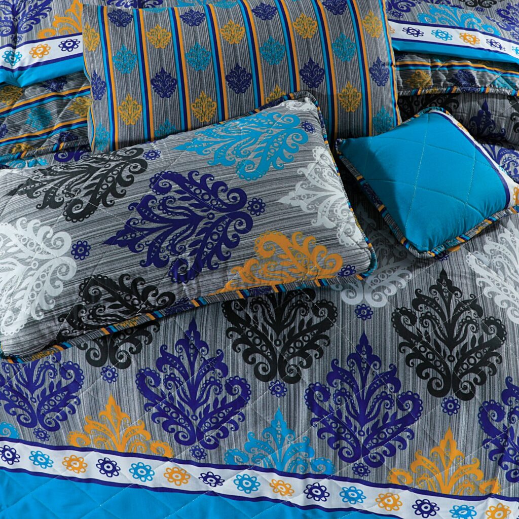 BLUEEN SUMMER COMFORTER SET- 7 PCS