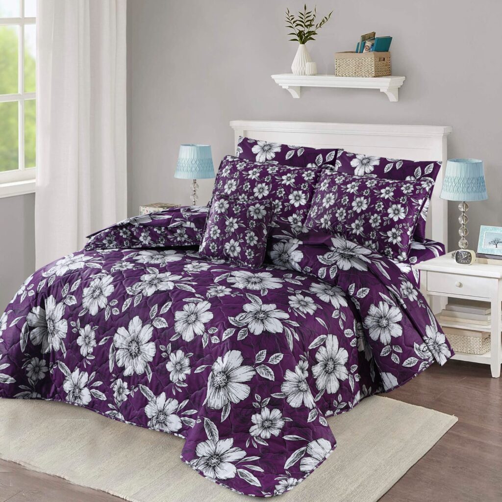 DARK HEAVEN SUMMER COMFORTER SET- 7 PCS