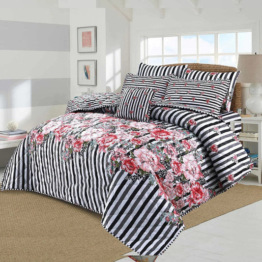 EUSTUMA COMFORTER SET- 7 PCS