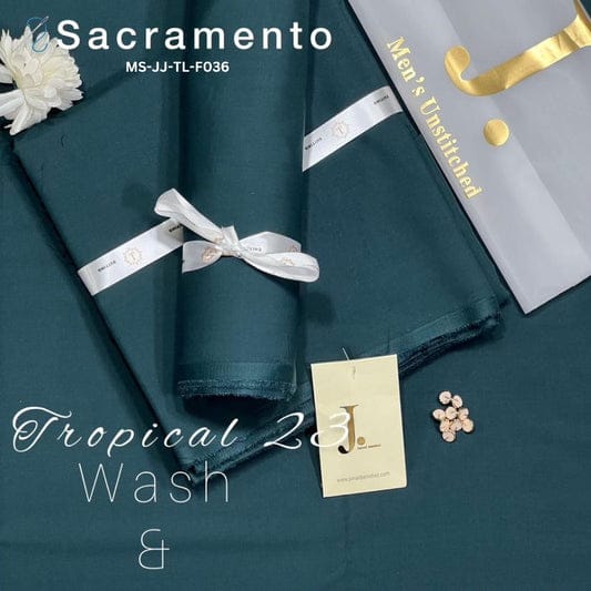 J Dot Premium Summer Tropical Unstitched Suit for E4-31 Sacramento