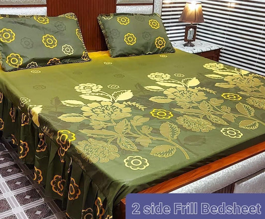 Frill Bedsheet 3-Pcs