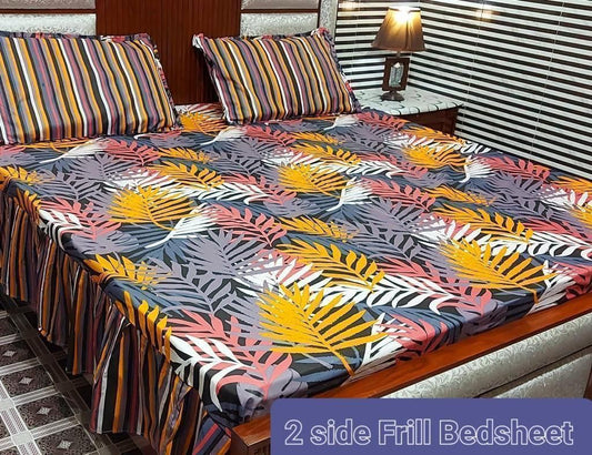 Frill Bedsheet 3-Pcs