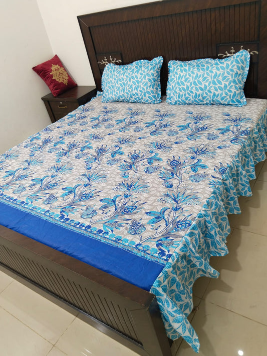 Frill Bedsheet 3-Pcs