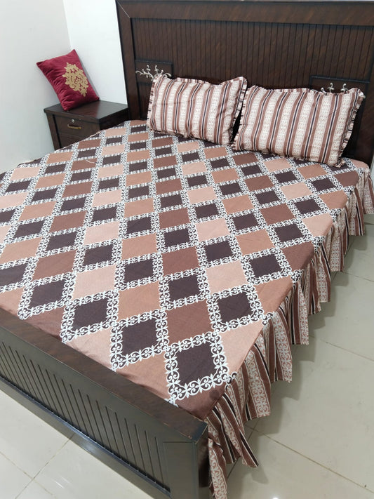 Frill Bedsheet 3-Pcs