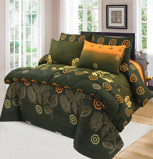 Safari Blossoms-Quilt Set