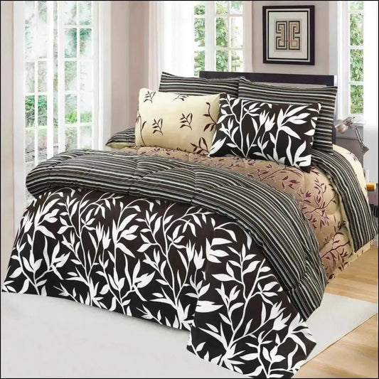 Cocoa Woodscape-Quilt Set