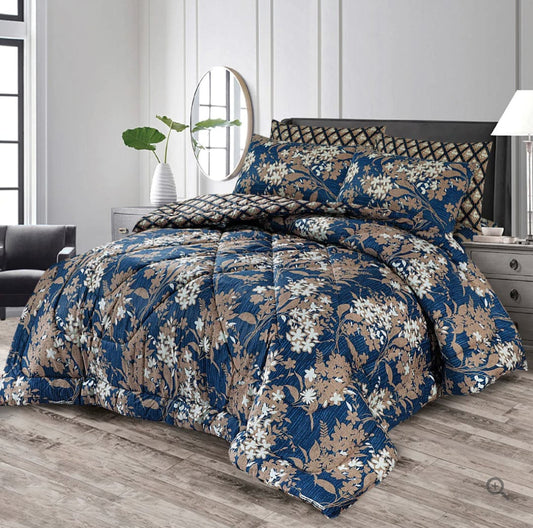 Subtle Blue-Quilt Set