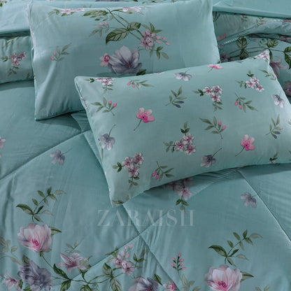 DREAM PARADISE SUMMER COMFORTER SET- 7 PCS