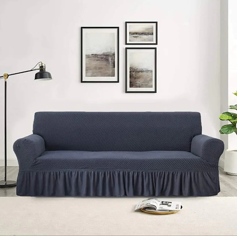 Turkish Style Sofa Covers - Dark Grey